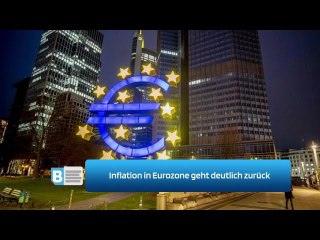 Inflation in Eurozone geht deutlich zurück