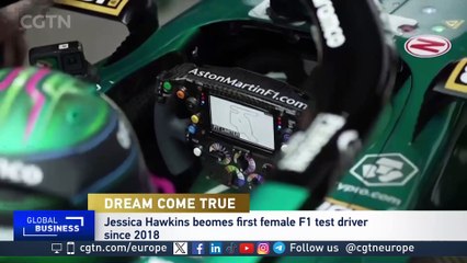 Jessica Hawkins becomes first F1 female test driver in 5 years