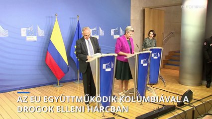 Fokozza az együttműködést az EU és Kolumbia a drogok elleni háborúban