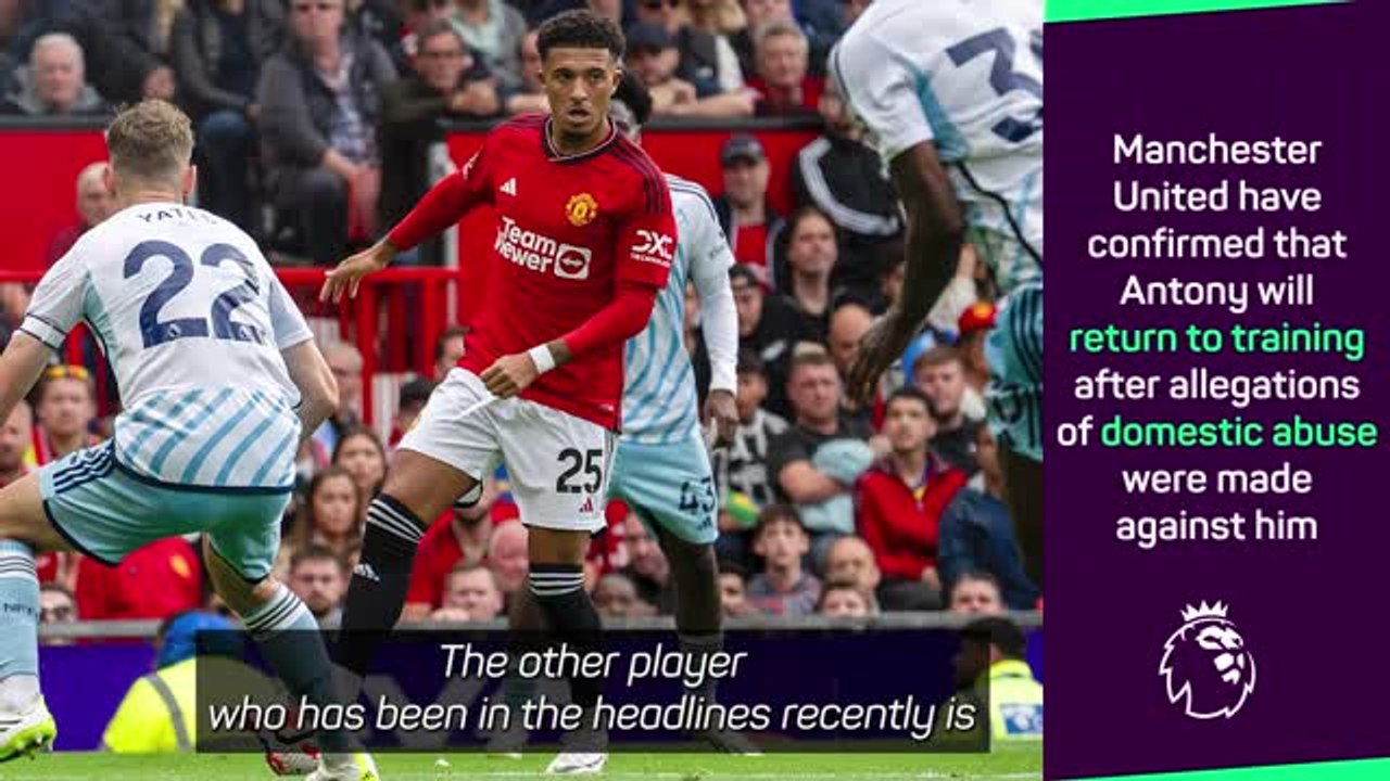 As Antony returns, Ten Hag gets frustrated with constant Sancho talk