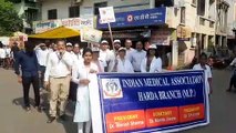 हृदय दिवस: अस्पताल में शिविर, 620 लोगों की जांचलोगों को जागरुक करने डॉक्टरों ने निकाली रैली
