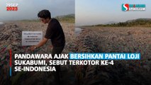 Pandawara Ajak Bersihkan Pantai Loji Sukabumi, Sebut Terkotor ke-4 se-Indonesia