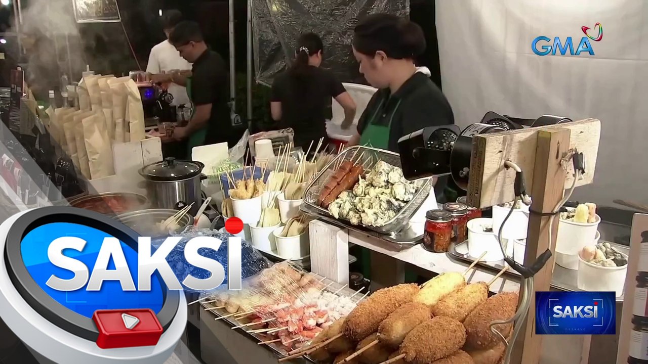 Sari-saring pagkain mula sa iba't ibang bansa, dinarayo sa isang food bazaar | Saksi