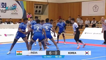 India vs South Korea -Asian Kabaddi Championship 2023
