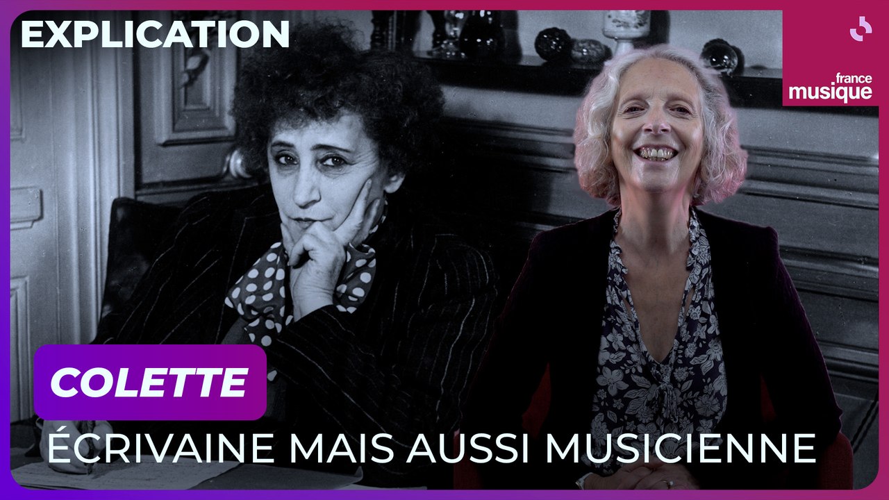 Colette, écrivaine mais aussi musicienne