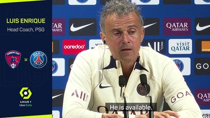 Enrique confirms Mbappe fit to face Clermont