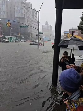 BREAKING: New York Gov. declares a State of Emergency across New York City, Long Island, and the Hudson Valley due to the extreme rainfall and flooding