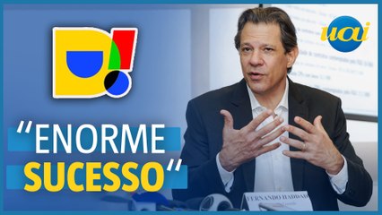 Haddad: Derenrola Brasil é um 'enorme sucesso'