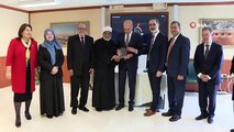 TBMM Başkanı Numan Kurtulmuş İslam Kültür Merkezi'ni ziyaret etti