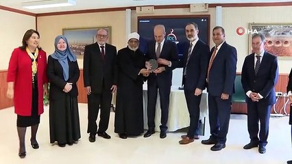 TBMM Başkanı Numan Kurtulmuş İslam Kültür Merkezi'ni ziyaret etti