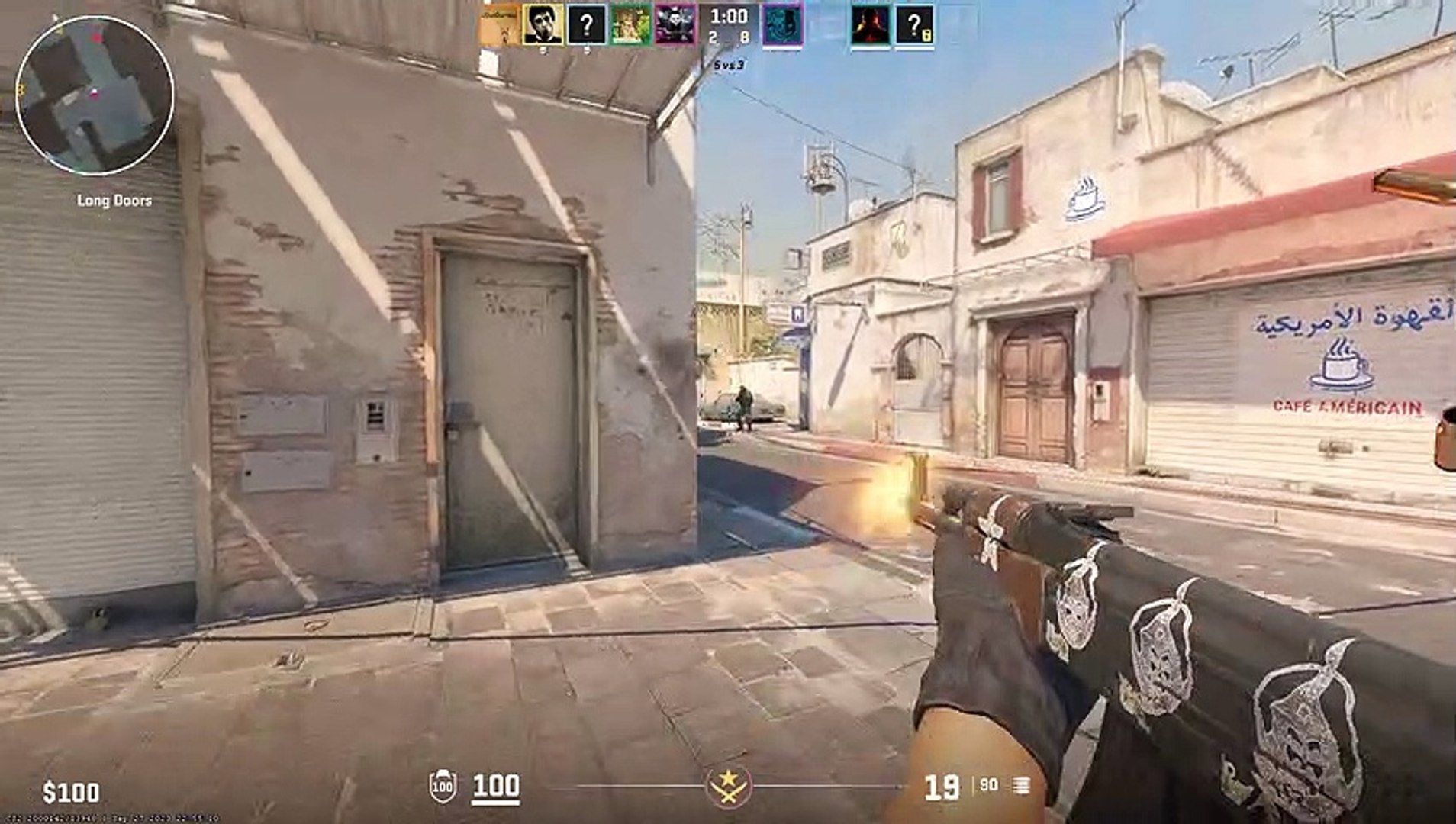 CS2 - LES EFX - 1v5 Clutch?