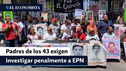 Padres de los 43 exigen investigar penalmente a EPN