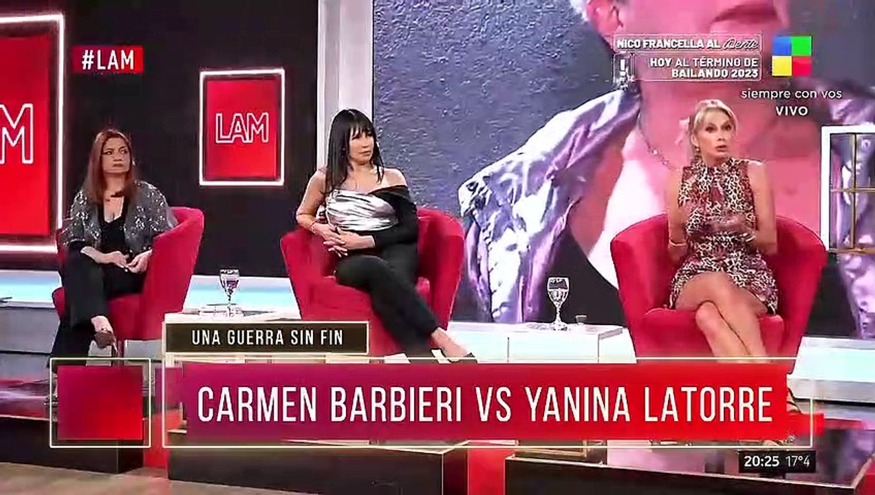 Yanina Latorre le respondió a Carmen Barbieri: “Te hacés la copada, y no sos”
