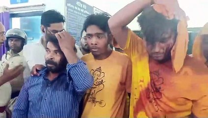 Children, women and youth were suddenly attacked while dancing during
