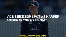 Vics seize top spot as Harper shines in win over NSW