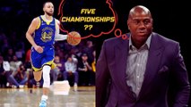 Magic Johnson gives a harsh reality check to Steph Curry!