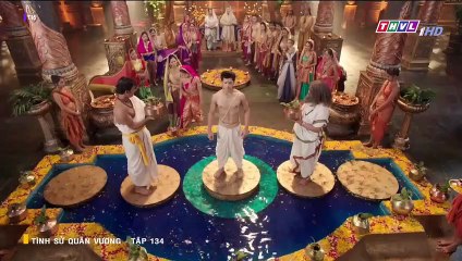tình sử quân vương tập 134 - THVL1 lồng tiếng - phim ấn độ - xem phim tinh su quan vuong tap 135