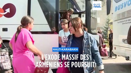 Le Haut-Karabakh se vide de ses habitants arméniens