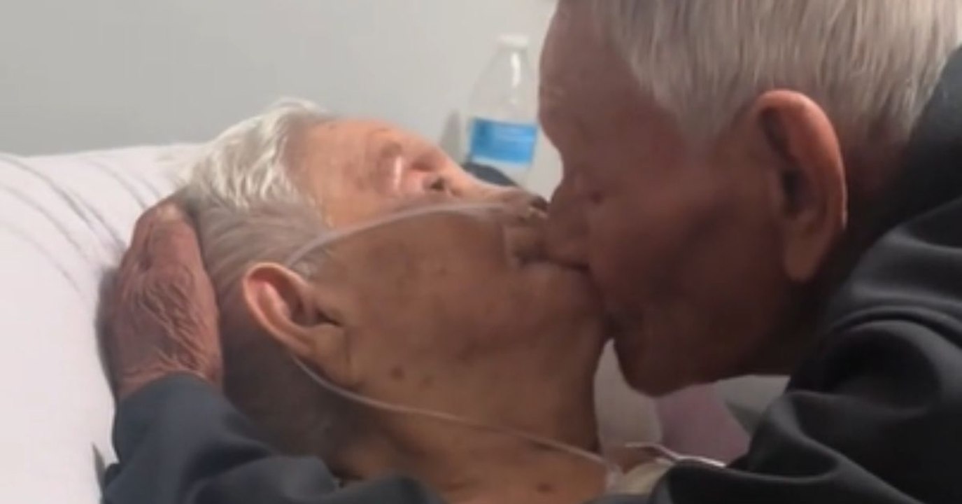 Desde ‘Up’ no lloraba tanto al ver a este abuelito despidiendo a su esposa