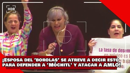 ¡VEAN! ¡La esposa del ‘borolas’ se atreve a decir esto para defender a ‘Móchitl’ y atacar a AMLO!