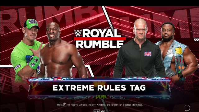 WWE TITUS O'NEIL & JEFF HARDY vs DANNY BURCH & BIG E