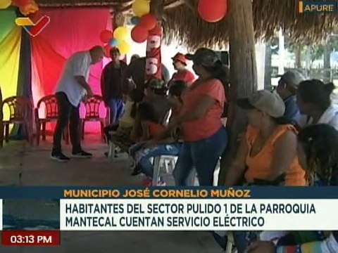 Apure | Habitantes de la parroquia Mantecal fueron favorecidos con la electrificación rural