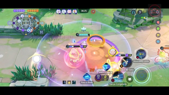 WHAT A BEAUTIFUL THING GLACEON POKÉMON UNITE GAMEPLAY| QUE COISA MAIS LINDA GLACEON POKÉMON UNITE GAMEPLAY