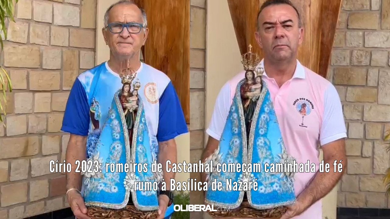 Círio 2023: romeiros de Castanhal começam caminhada de fé rumo à Basílica de Nazaré