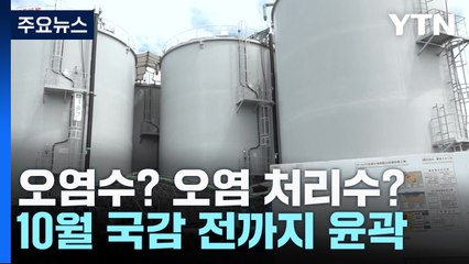 오염수? 오염 처리수?..."국감 전까지 TF 검토 마무리" / YTN