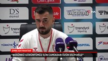 Samsunspor Teknik Sorumlusu Emre Bayraktar Emre Bayraktar: Camiadan özür diliyoruz