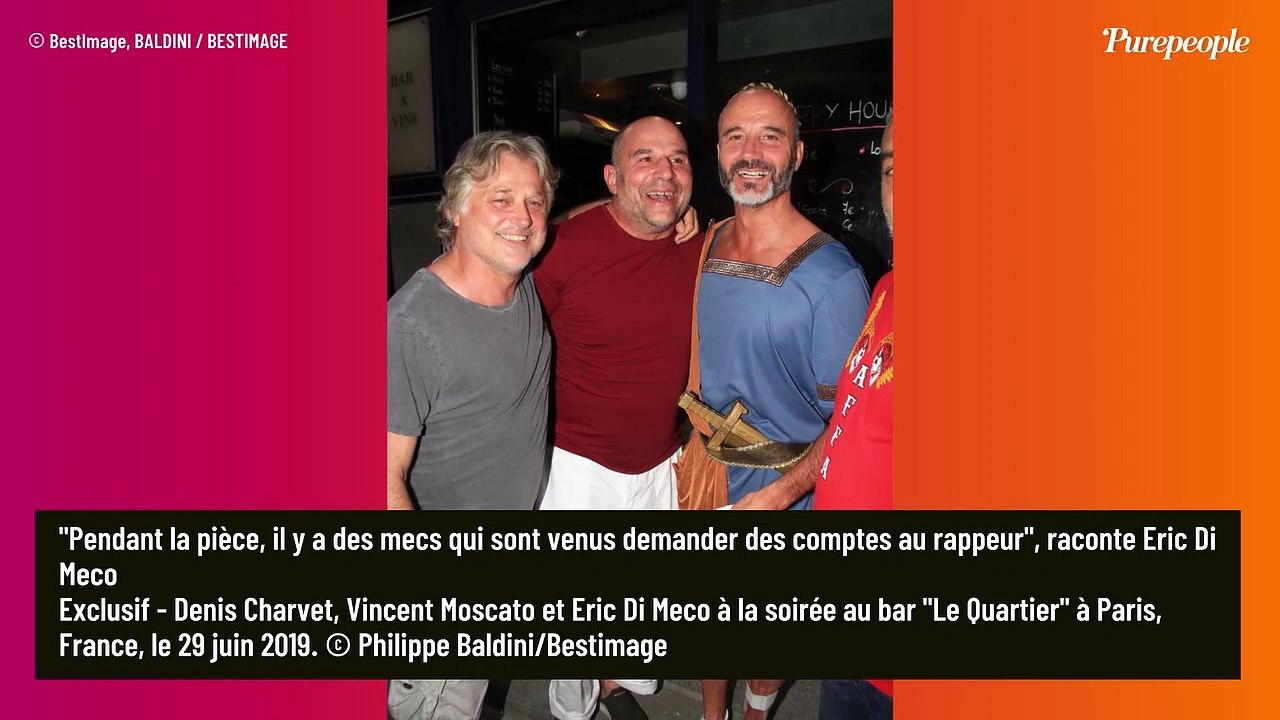 Vincent Moscato obligé de se battre en pleine représentation pour faire fuire des "dealeurs" venus s'en prendre à Doc Gyneco !