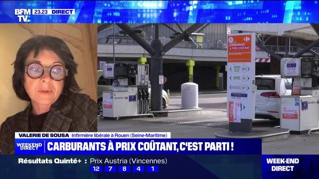 Le bénéfice des infirmières diminue : Valérie De Sousa, infirmière libérale à Rouen, témoigne de l'incidence de la hausse du prix des carburants sur son activité