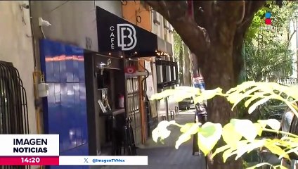 Vigilan calle en la Col. Hipódromo Condesa tras asalto a cafetería