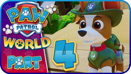 PAW Patrol World Walkthrough Part 4 (PS4) 100% Saving the Jungle