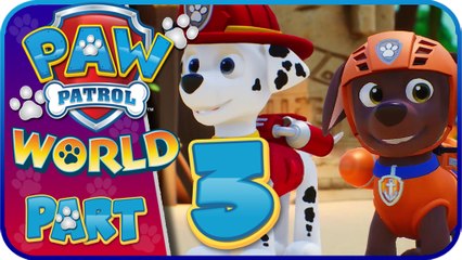 PAW Patrol World Walkthrough Part 3 (PS4) 100% Jungle Rescue