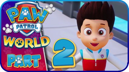 PAW Patrol World Walkthrough Part 2 (PS4) 100% Saving Adventure Bay