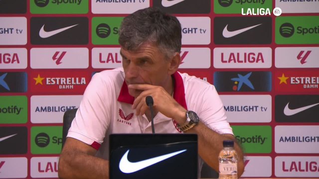 Rueda de prensa de Mendilibar, FC Barcelona vs. Sevilla