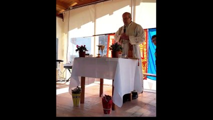 815HIGHLIGHT-la Santa Messa officiata da don Floriano Pellegrini