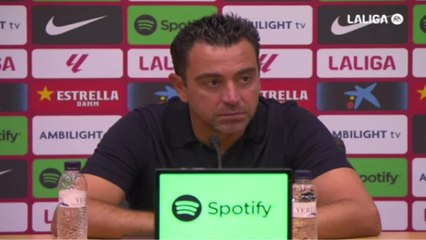 Xavi sobre el liderato, el Real Madrid y el Girona
