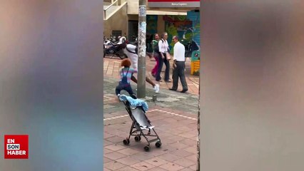 Boş bebek arabası şakası