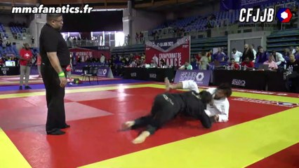 Abdoul Abdouraguimov vs Leon Larman (championnat de France JJB)