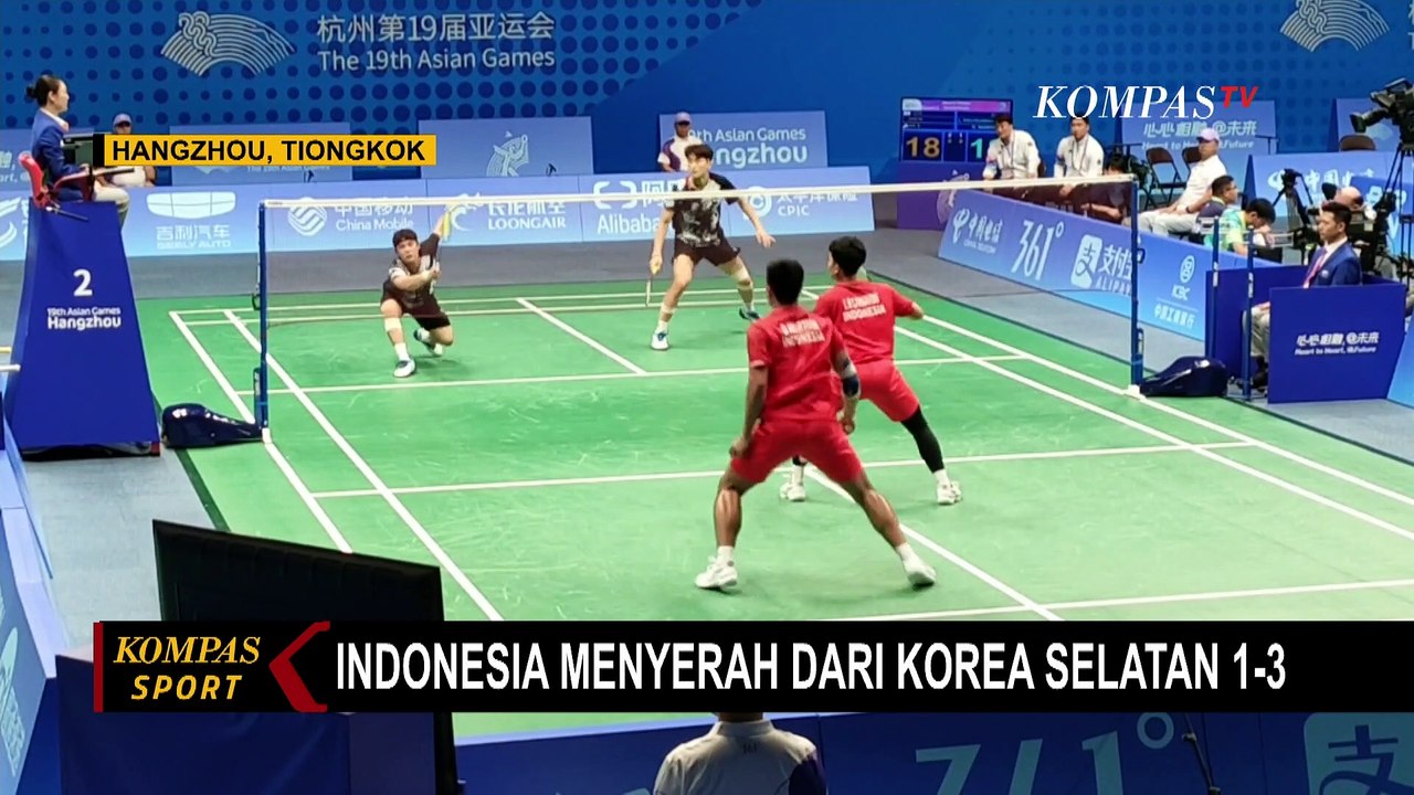 Tim Bulutangkis Beregu Putra Gagal Melaju ke Semifinal Nomor Beregu Asian Games Hangzhou 2022