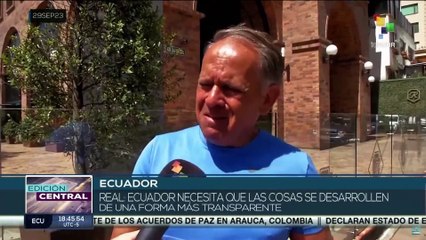 Debate entre los dos candidatos a la presidencia del país será acogido por el canal Ecuador TV