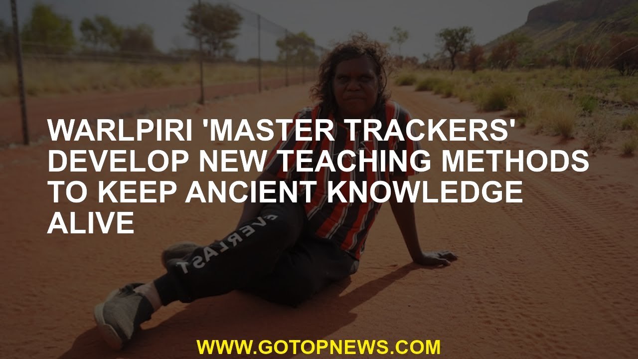 Warlpiri 'master trackers' develop new teaching methods to keep ancient knowledge alive