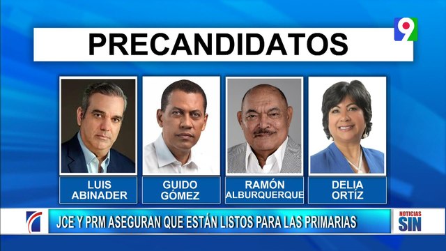 Preparados se encuentran JCE y PRM para primarias | Emisión Estelar SIN con Alicia Ortega
