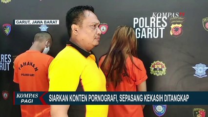 Live Konten Pornografi, Dua Sejoli di Garut Langsung Dibekuk Polisi