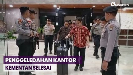 14 Jam Digeledah, Penyidik KPK Tinggalkan Gedung A Kantor Kementan