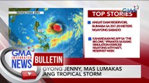 Bagyong Jenny, mas lumakas bilang tropical storm | GMA Integrated News Bulletin