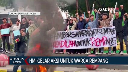 Aksi Mahasiswa Peduli Rempang