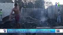 22 casas en cenizas en Los Guaricanos| Emisión Estelar SIN